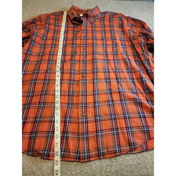 Patrick James Men Button Up Checked Plaid WOOL BLEND 2xl Multi-Color Mid-Weight - Picture 12 of 12